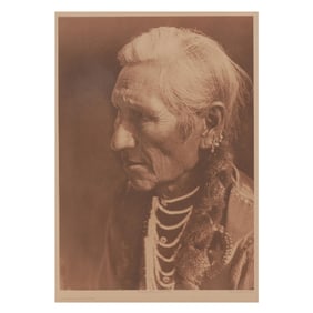 After Edward S. Curtis (American, 1868-1952), Flathead Profile