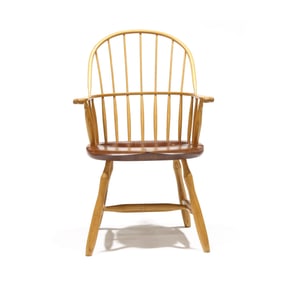 Contemporary Bench Made Windsor Armchair
