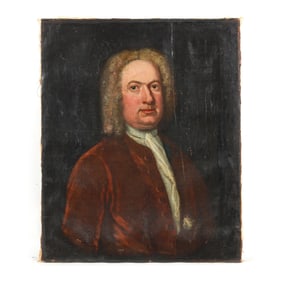 American School (18th Century), Portrait of a Gentleman from Virginia