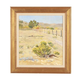 Bob Barlow (American, 1934-2022), Clark Ranch, Little Powder River, Wyoming