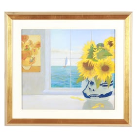 Ruth Hogan Krzyzowski (American), A Perfect Van Gogh Day