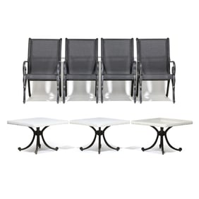 Cast Classics, Seven Pieces of Patio Furniture