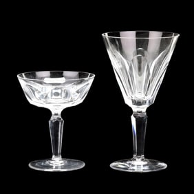(24) Pieces of Waterford Sheila Crystal Stemware
