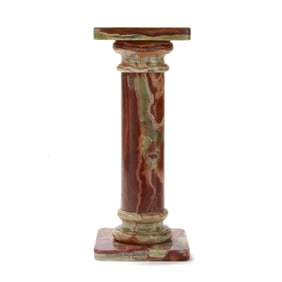 Classical Style Green Onyx Pedestal