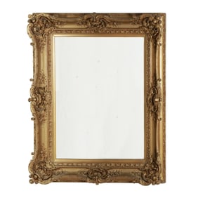 Neoclassical Carved and Gilt Mirror