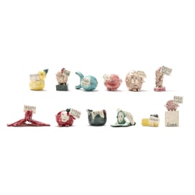 A Group of Pottery Whimsies