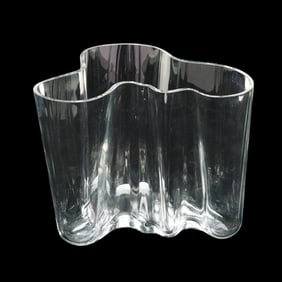 Alvar Aalto (Finnish, 1898-1976), Glass Savoy Vase