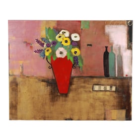Charlotte Foust (NC), Still Life with Flowers