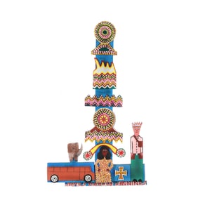 James Harold Jennings (NC, 1931-1999), Folk Art Construction