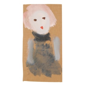 Sybil Gibson (American, 1908-1995), Portrait of a Pink-Haired Girl