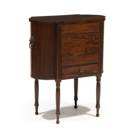 Mid-Atlantic Federal Mahogany Sewing Stand