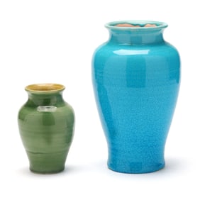 Pisgah Forest Pottery (Arden, NC), Two Pottery Vases