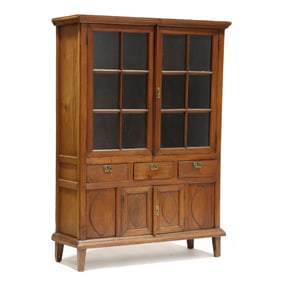 Southeast Asian Hardwood Flat-Wall Cupboard