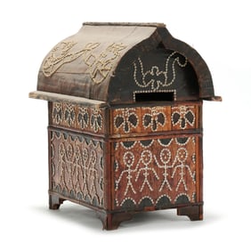 Southeast Asian Cowrie Shell Decorated Spirit House