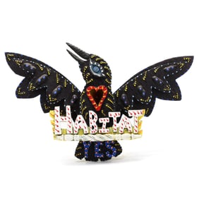 Peter Loose (American, b. Lebanon 1949), Habitat Folk Art Birdhouse
