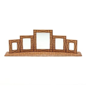 Prison Art Match-Stick Vanity Mirror