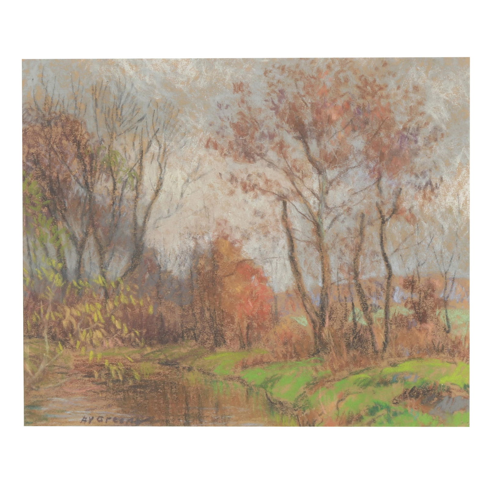 Albert Van Nesse Greene (American, 1887-1971),  Black Dam (1 of 8)