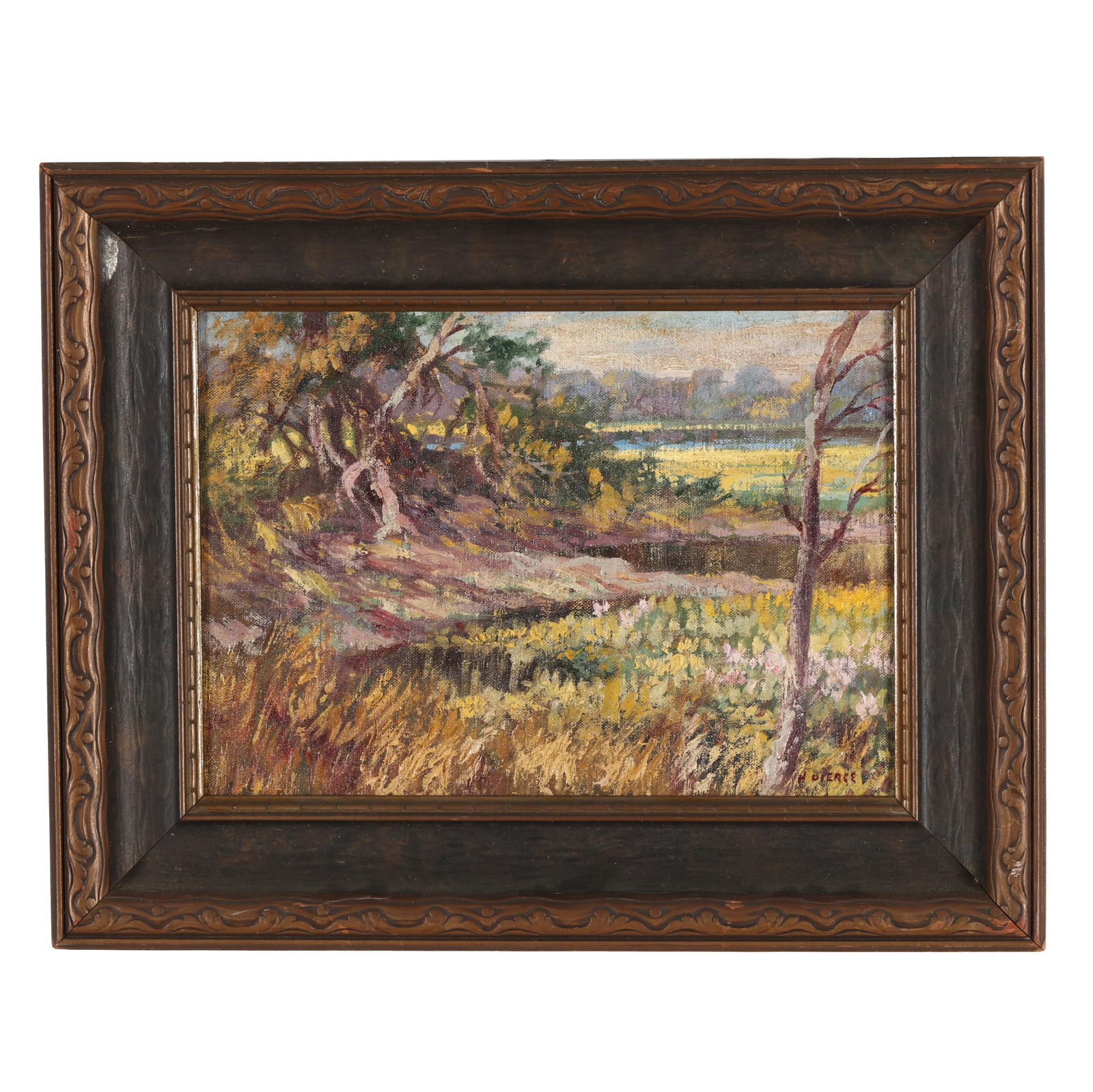 Harry Pierce (American, 20th Century), Impressionistic Landscape (1 of 4)