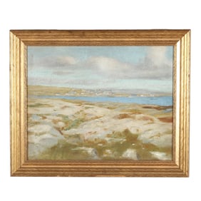 American School (20th Century), Seascape