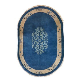 Oval Chinese Rug