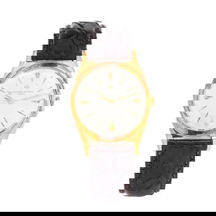 Vintage Gold Watch, Vacheron & Constantin: Vintage Gold Watch, Vacheron & Constantin manual wind, VC 1002, reference 6069, movement number 530864, caseback number 361001, the round gold case with polished gold bezel and Swiss hallmark for