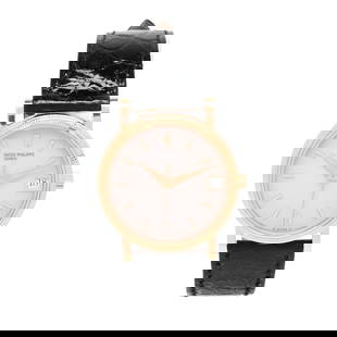 Rose Gold Calatrava Reference 3802 Timepiece, Patek Philippe: Rose Gold Calatrava Reference 3802 Timepiece, Patek Philippe circa 1998, automatic, Patek Philippe 315 SC (315/190), serial number 3008517, case number 4043557, reference number 3802/200, the round