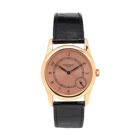 Rose Gold  Calatrava  Reference 5000 Timepiece, Patek Philippe