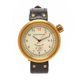 Titanium PVD  Manometro  Limited Edition Watch, Giuliano Mazzuoli