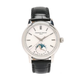 Stainless Steel  Classic Moonphase  Watch, Frederique Constant