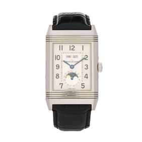 Stainless Steel  Grande Reverso Calendar  Watch, Jaeger-LeCoultre