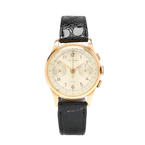 Vintage Gold Chronograph Watch, Orator