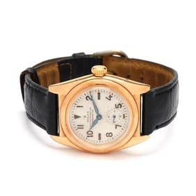 Vintage Gold  Oyster Perpetual  "Bubbleback" Chronometer Watch, Rolex