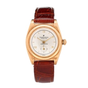 Vintage Gold  Oyster Perpetual  "Bubbleback" Chronometer Watch, Rolex