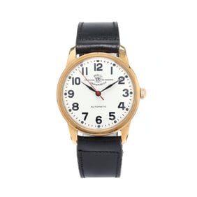 Vintage Gold-Plated  Trainmaster  Watch, Ball