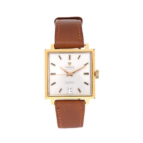 Vintage Gold-Plated  Seastar Visodate  Watch, Tissot
