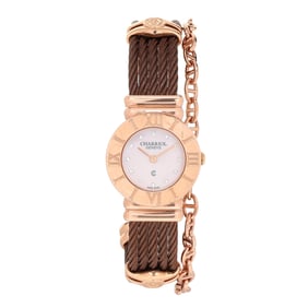 Lady's Rose-Tone Stainless Steel  St Tropez  Watch, Charriol