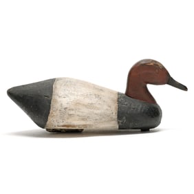 Sam Smith (NY), Swan Island Club Canvasback with Signed Copy of  Swan Island Club 1872- A History-