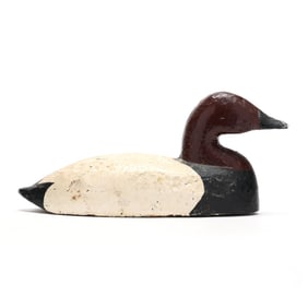 Contemporary Sanders Foundry Iron Sinkbox Canvasback