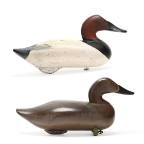 Pair of Havre de Grace Canvasbacks