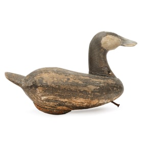 Frank Finney (VA, b. 1947), Ruddy Duck in the manner of Alvirah Wright