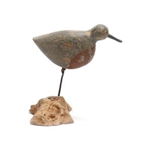 Chandler Sawyer (NC, b. 1981), Beach Robin on Driftwood