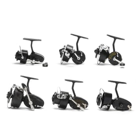 Six Garcia Mitchell Spinning Reels