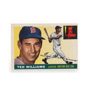 1955 Topps Ted Williams Baseball Card