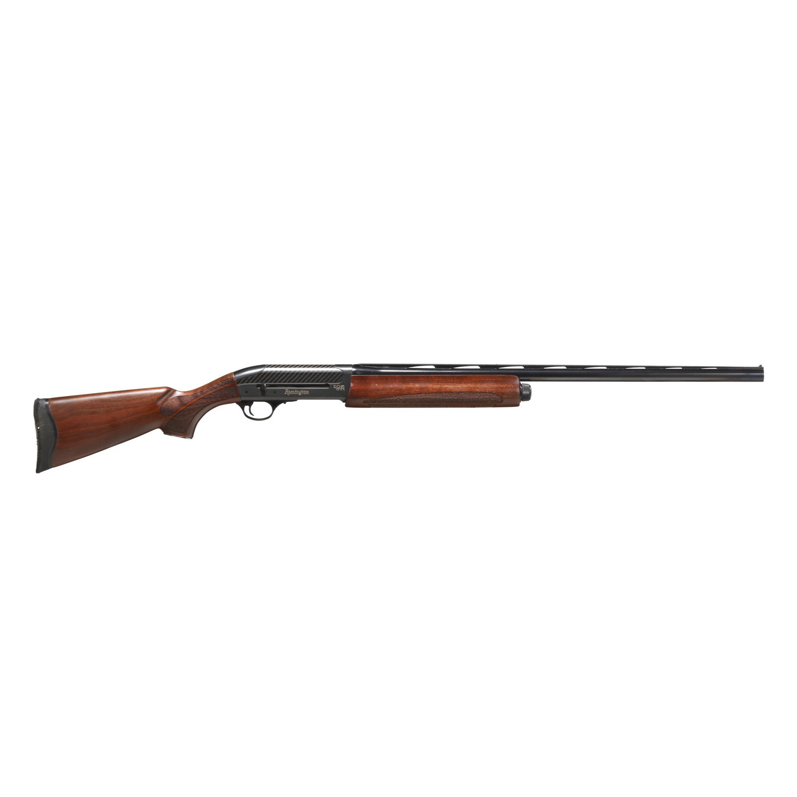 Remington 105 CTi 12ga Semi-Automatic Shotgun: Remington 105 CTi 12ga Semi-Automatic Shotgun Serial number CT003175 present on left side of semi-automatic action carbon fiber and steel receiver, text of REMINGTON 105 CTi present on left side of re