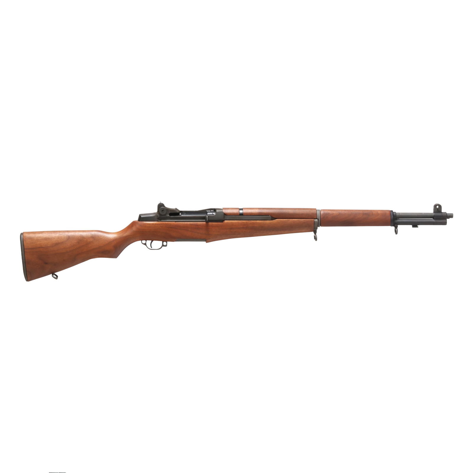 Springfield Armory M1 Garand .30-06 Semi-Automatic Rifle: Springfield Armory M1 Garand .30-06 Semi-Automatic RifleSerial number 1456177 present on top back edge of parkerized semi-automatic action receiver, text of U.S. RIFLE CAL. 30M1 SPRINGFIELD ARMORY pre