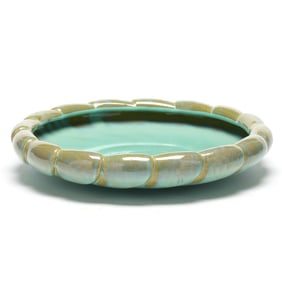 Large Fulper Art Pottery Low Bowl