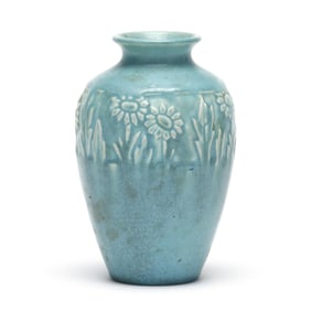 Rookwood Pottery, Blue Cabinet Vase
