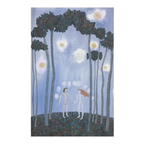 Mark Casey Milestone (American, b. 1958), Marriage of Adam and Eve