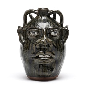 Cleater and Billie Meaders (Georgia), Double Face Jug