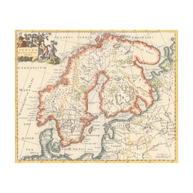 A Small Map of Scandinavia